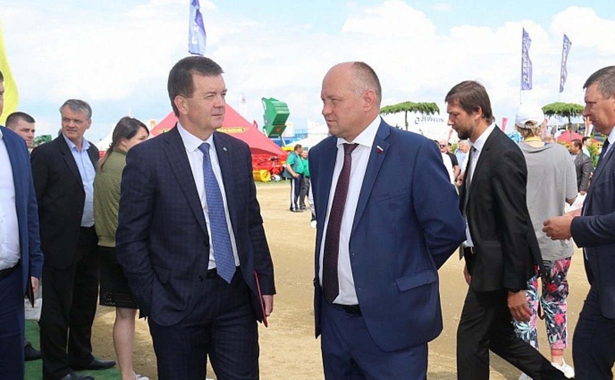 Алексей Кондратенко в рамках поездки в регион принял участие в открытии XXI агропромышленной выставки-ярмарки «Золотая Нива»