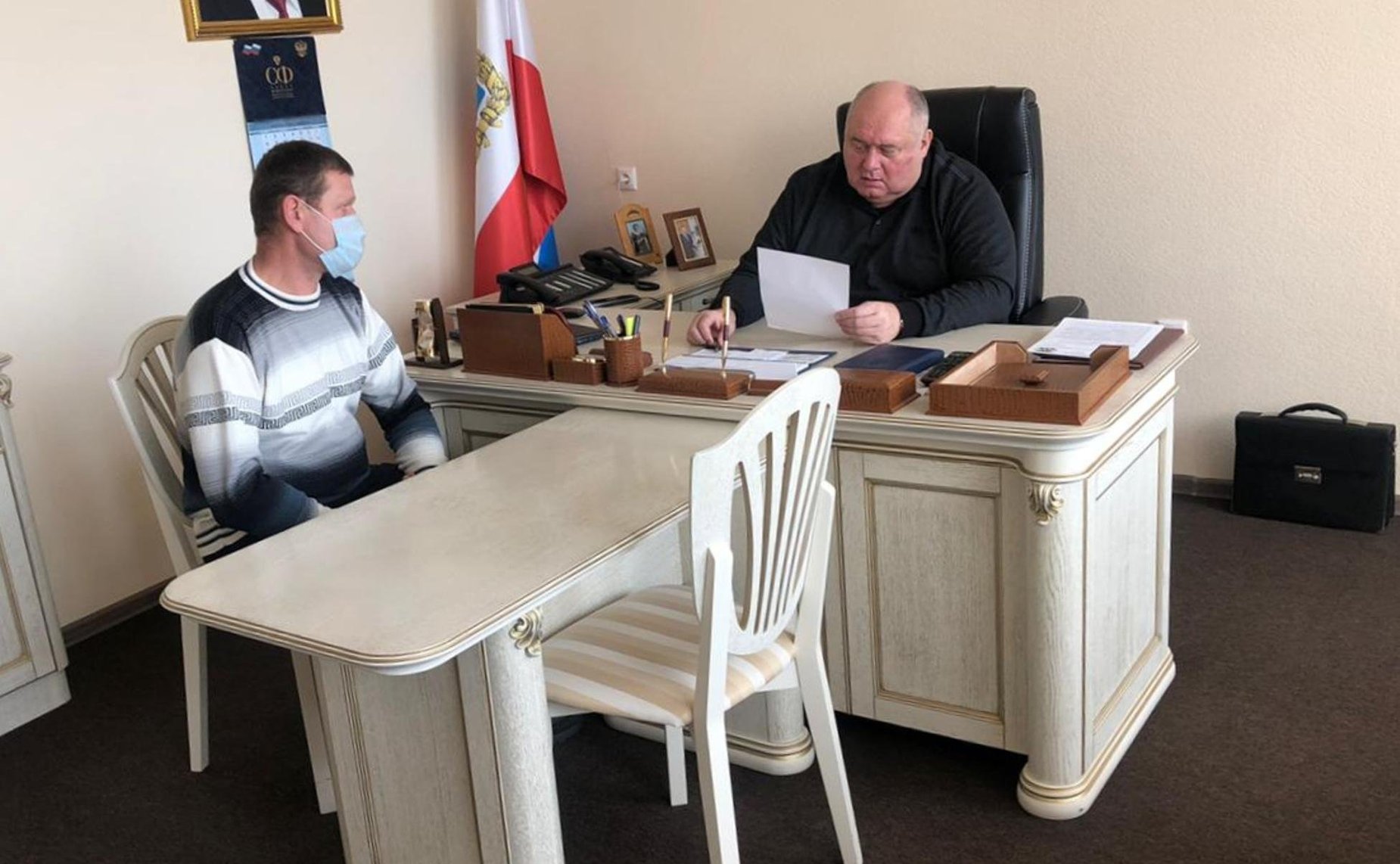 Сергей Аренин в рамках работы в регионе провел прием граждан