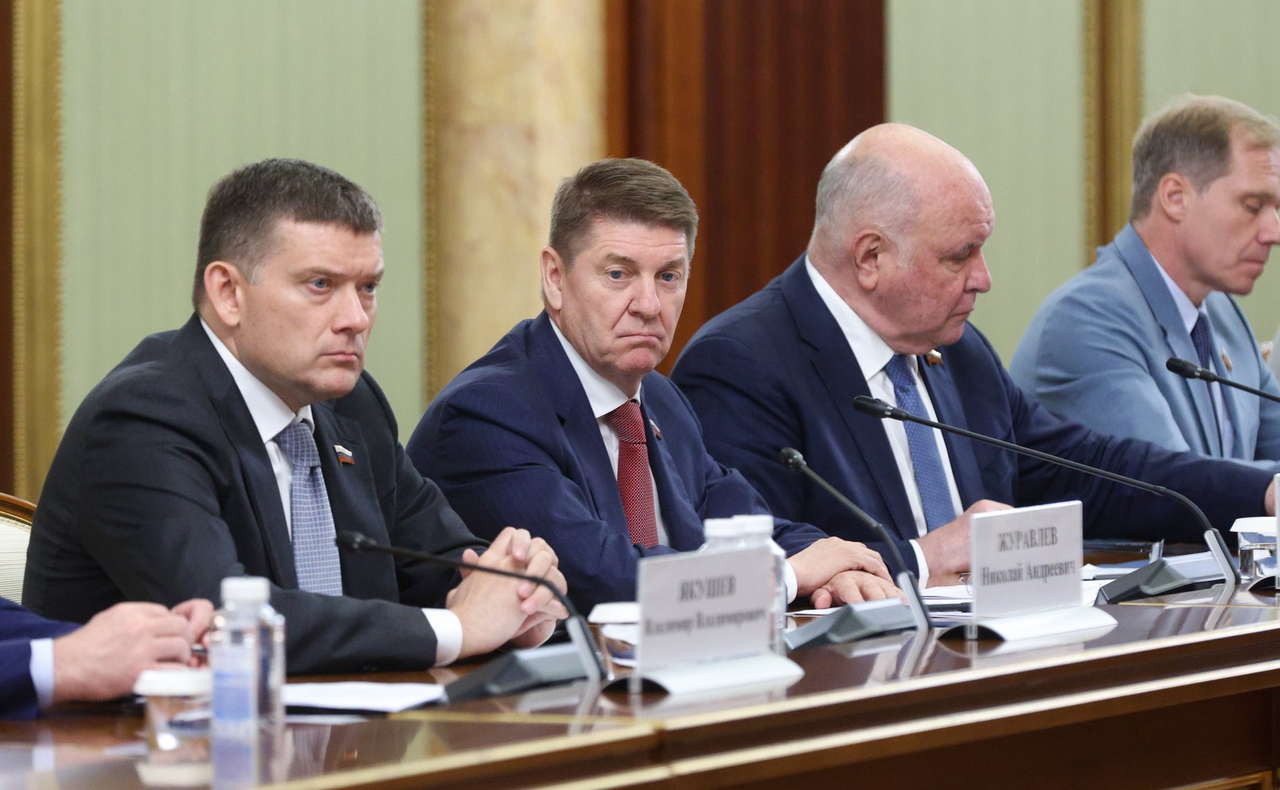 Встреча Председателя Правительства Российской Федерации Михаила Мишустина с руководством Совета Федерации