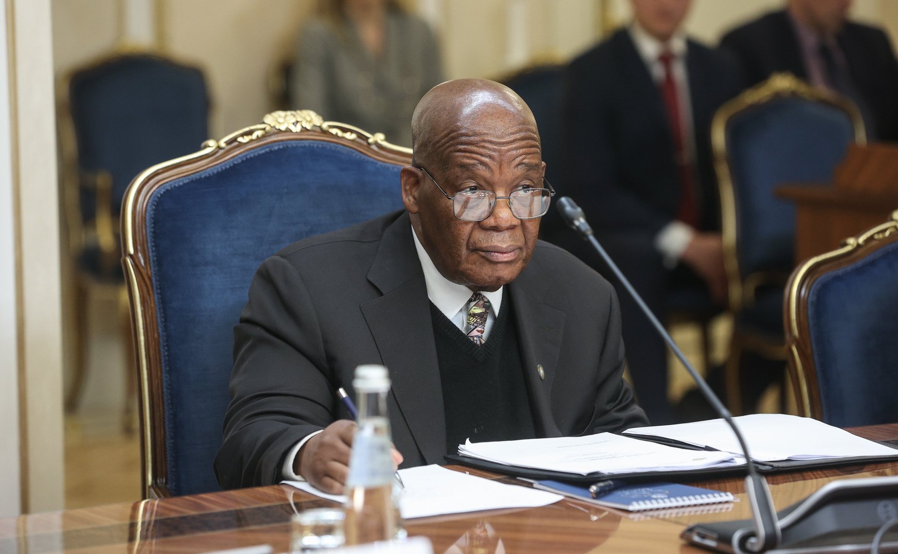 Валентина Матвиенко провела переговоры с Председателем Национального совета провинций Парламента Южно-Африканской Республики Амосом Масондо