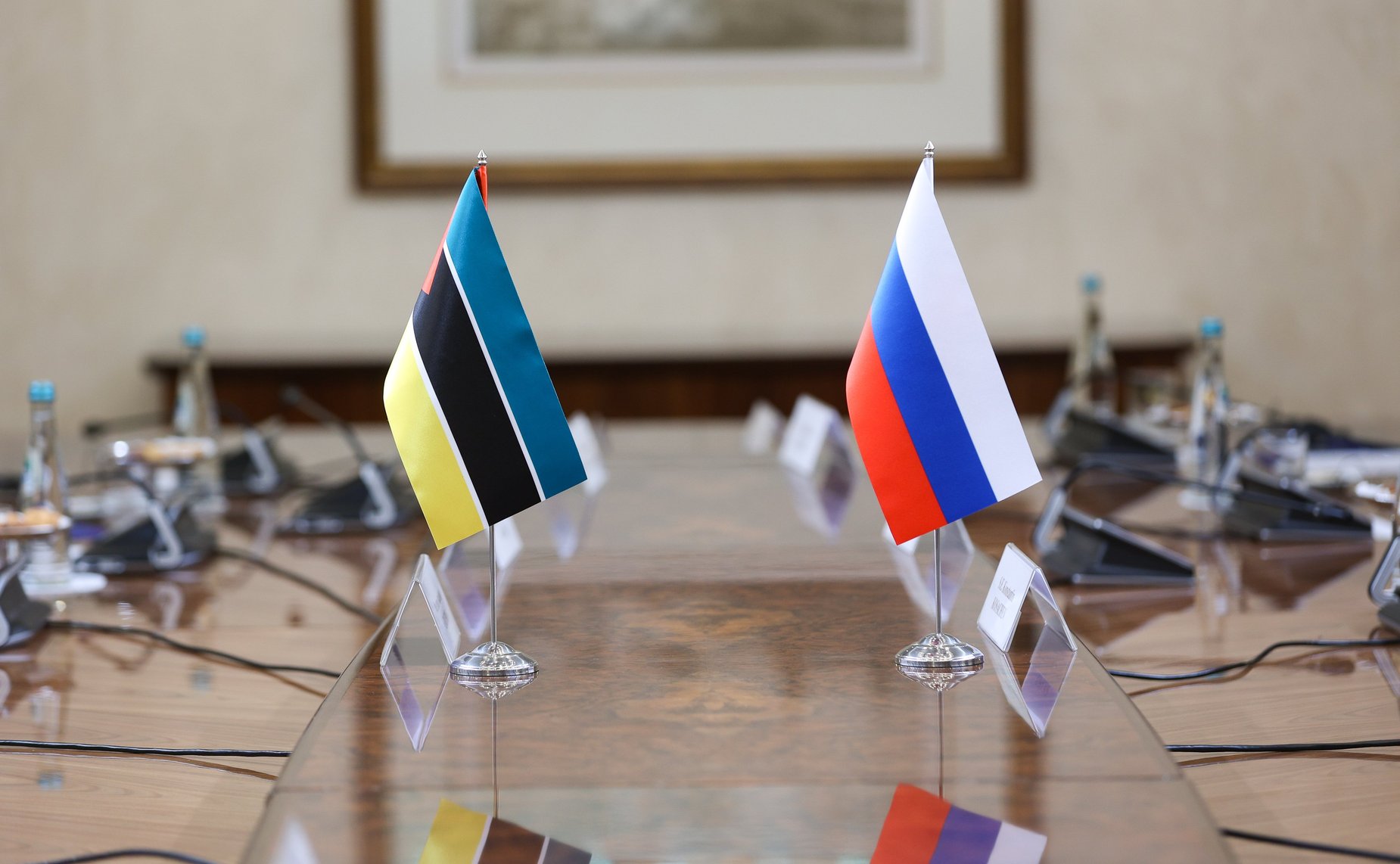 Встреча Председателя Совета Федерации Валентины Матвиенко с Председателем Ассамблеи Республики Мозамбик Маргаридой Адамужи Талапой