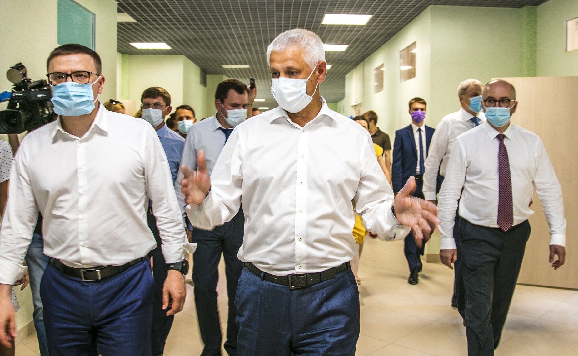 Олег Цепкин вместе с губернатором региона Алексеем Текслером посетил ряд объектов города Магнитогорска