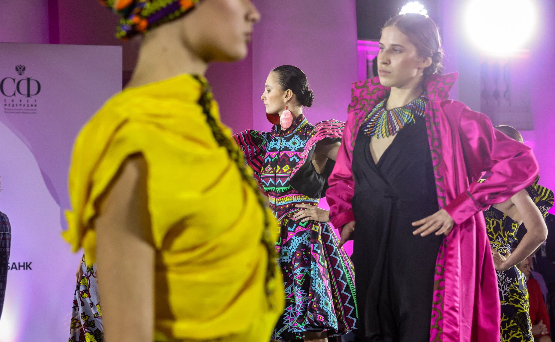 Валентина Матвиенко посетила показ коллекций дизайнеров из стран СНГ. III международный форум «Содружество моды»