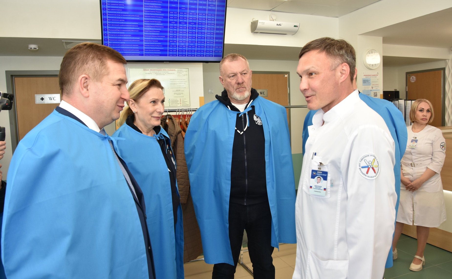 Сенаторы посетили ФГБУ «Федеральный центр травматологии, ортопедии и эндопротезирования» Минздрава России