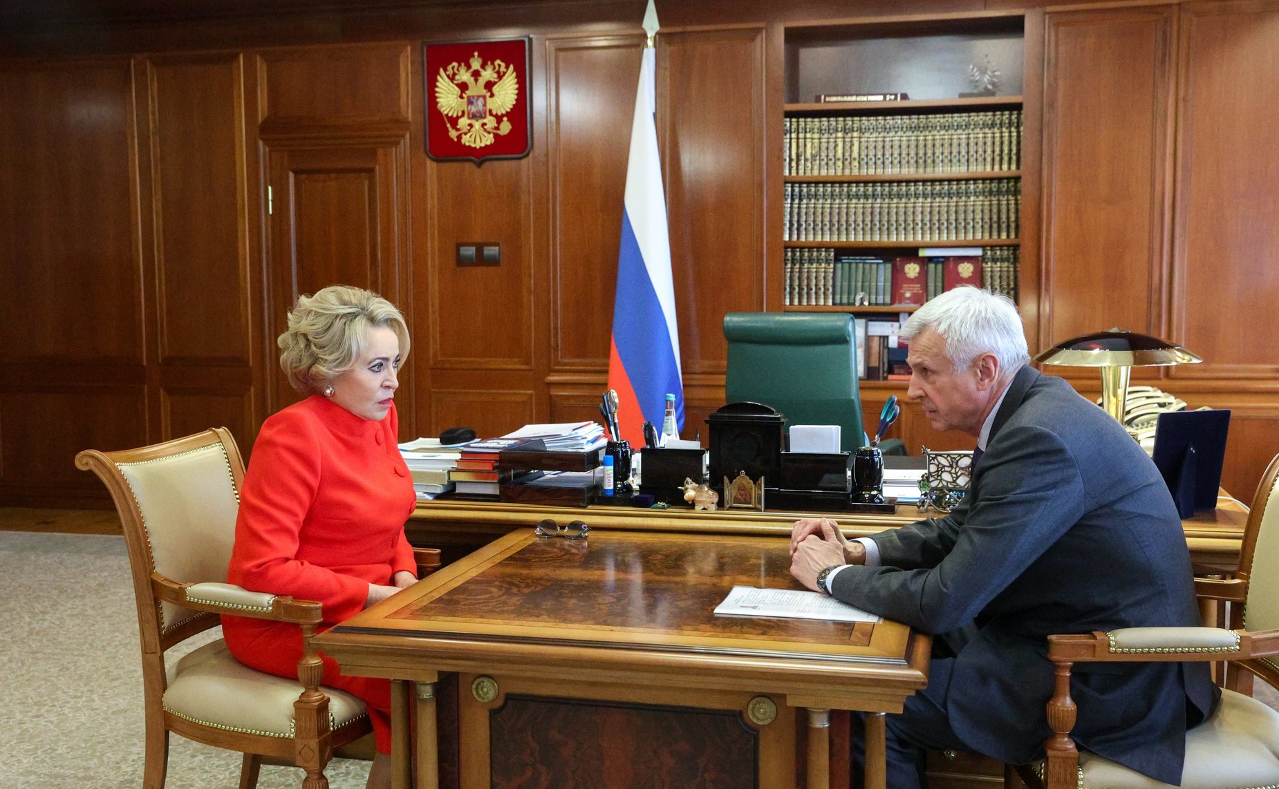 Встреча Председателя Совета Федерации Валентины Матвиенко с руководством Магаданской области