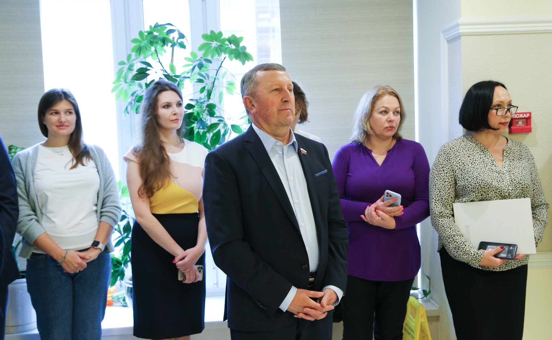 Открытие выставки члена Московского и Российского союза художников С. Борисова в рамках художественного проекта «Россия -Родина моя»