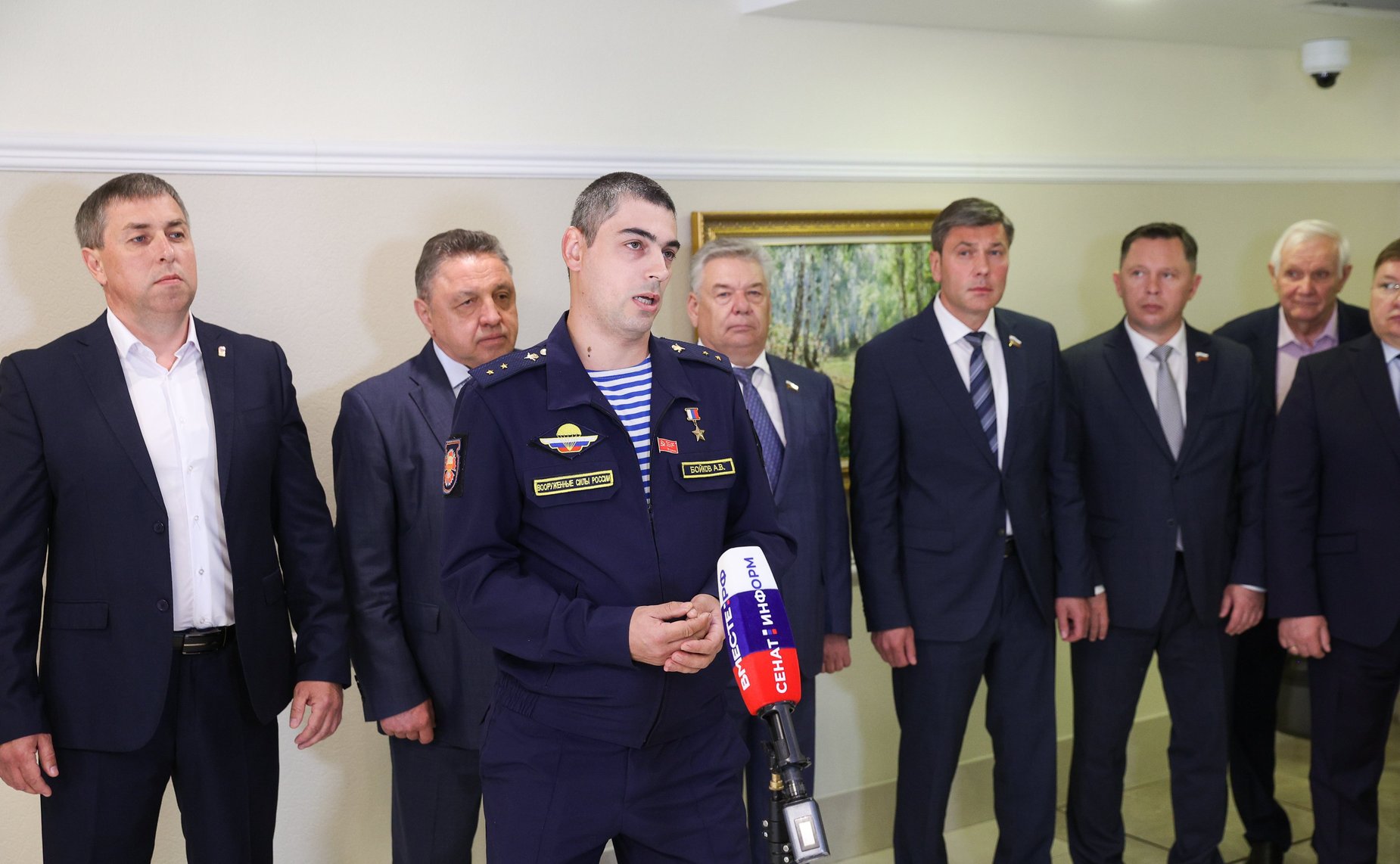 Открытие выставки «Герой СВОей земли»