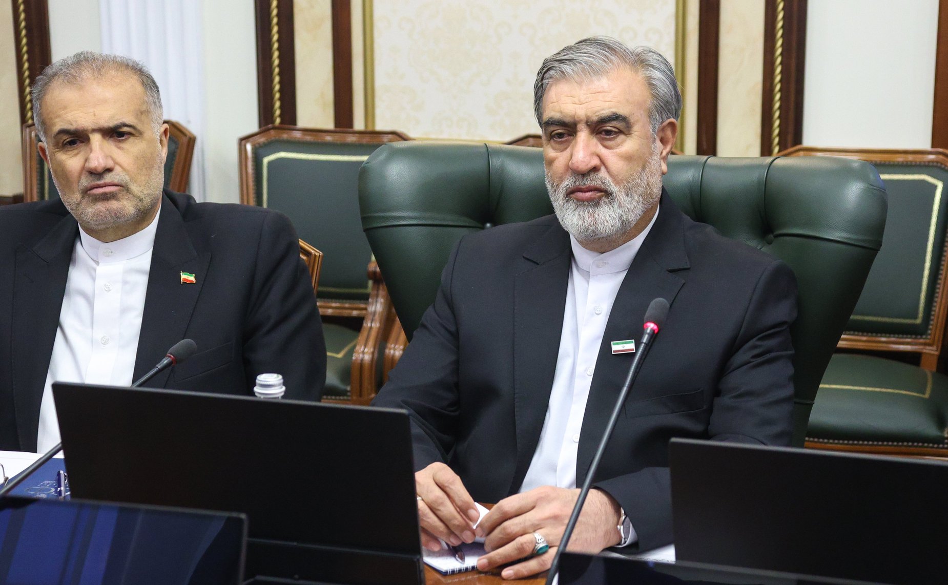 Встреча сенаторов РФ с председателем Комиссии по национальной безопасности и внешней политике Меджлиса Исламского Совета Исламской Республики Иран