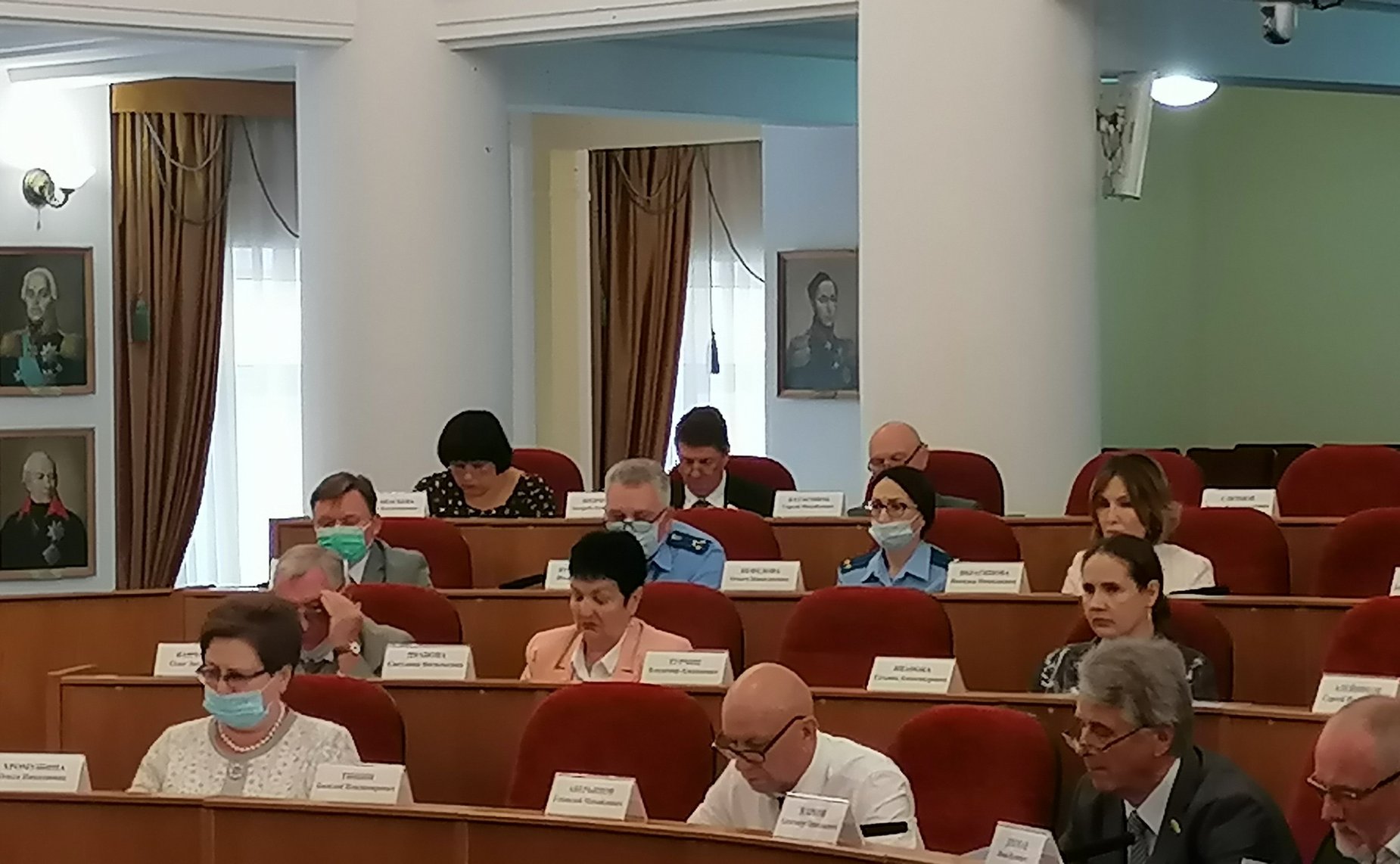 Андрей Шевченко принял участие в заседании Законодательного Собрания Оренбургской области