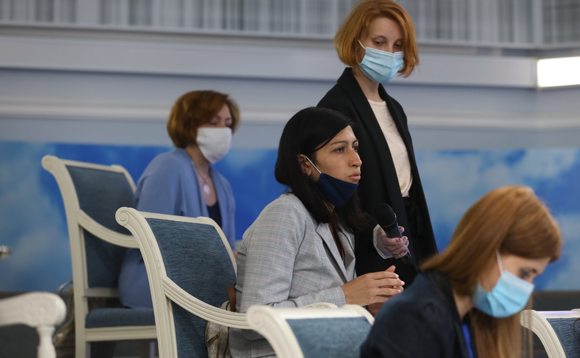 Пресс-конференция Председателя СФ В. Матвиенко по итогам весенней сессии