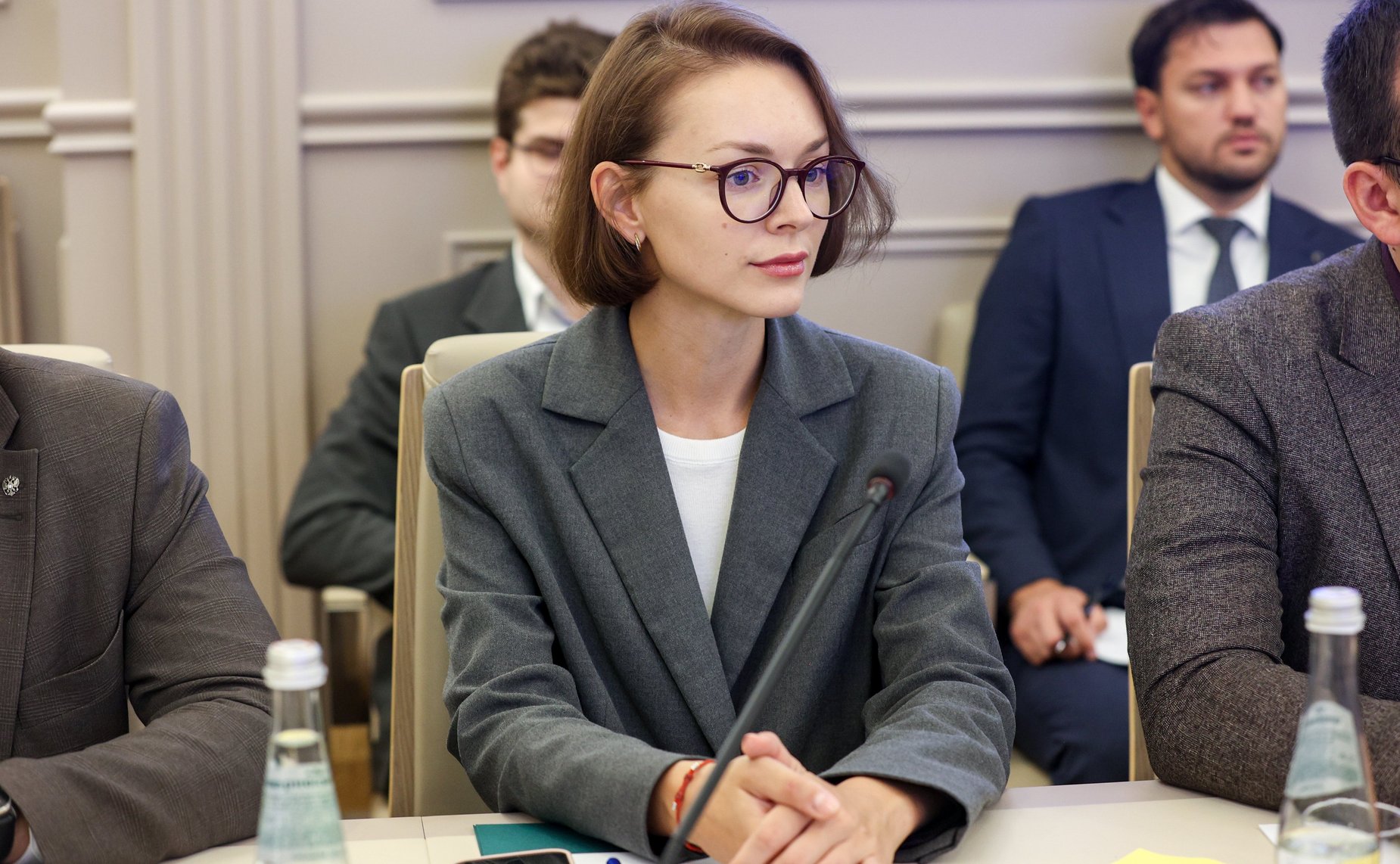 Встреча первого заместителя председателя Комитета СФ по социальной политике Александра Варфоломеева с молодыми парламентариями Боливарианской Республики Венесуэлла при участии членов Палаты молодых законодателей при Совете Федерации