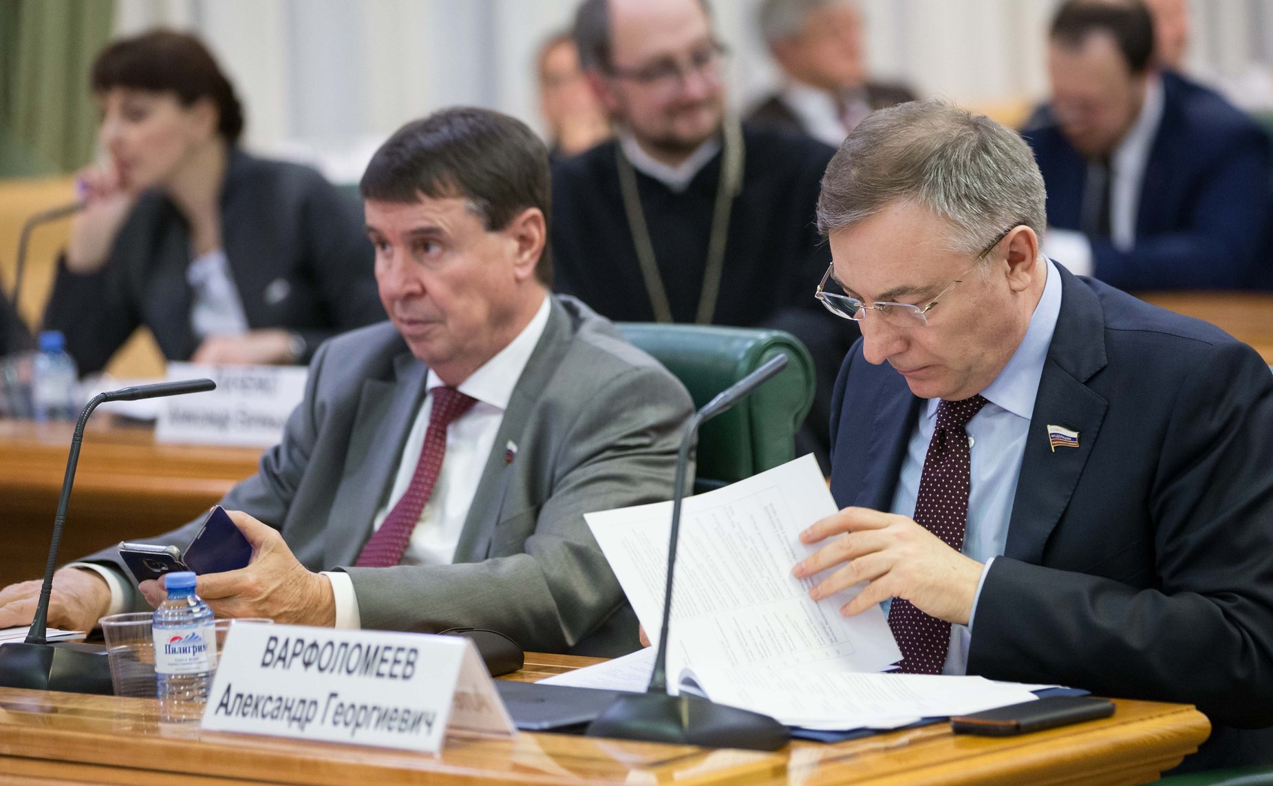 Сергей Цеков и Александр Варфоломеев