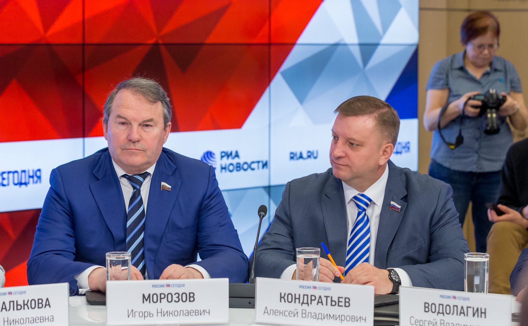 Игорь Смирнов и Алексей Кондратьев