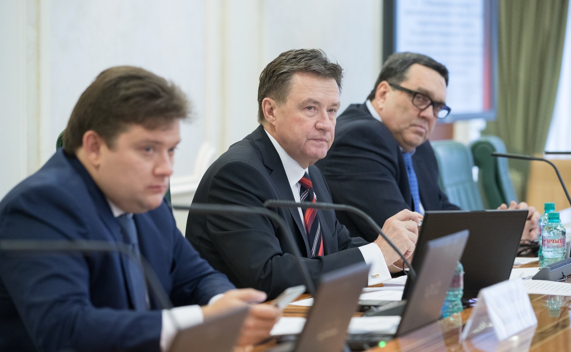 Н. Журавлев, С. Рябухин и С. Иванов