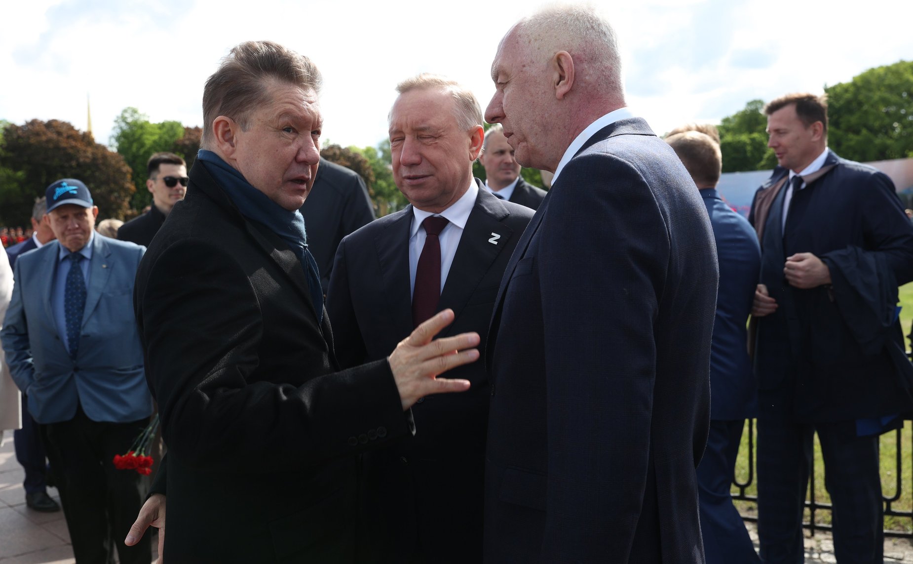 Валентина Матвиенко приняла участие в торжественных мероприятиях в честь 320-летия Санкт-Петербурга