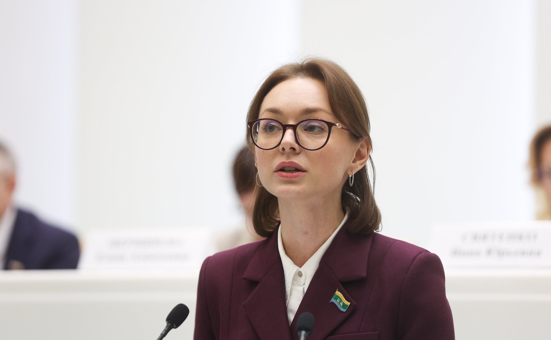 Заседание Палаты молодых законодателей при Совете Федерации