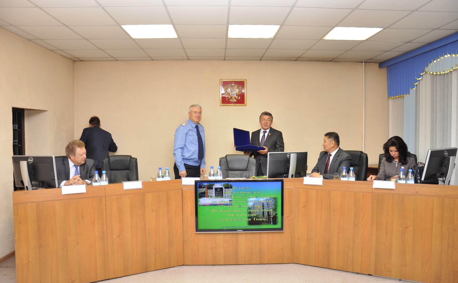 Выездное заседание Комитета СФ по обороне и безопасности в Кызыле (Республика Тыва)