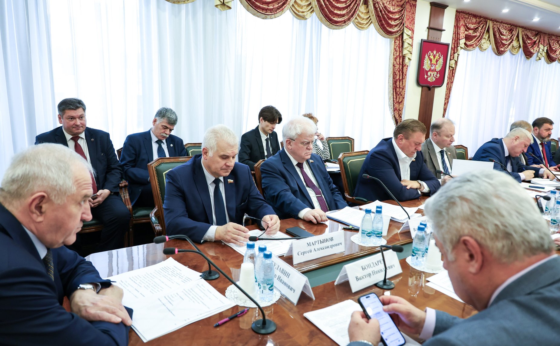 Заседание Комитета Совета Федерации по обороне и безопасности