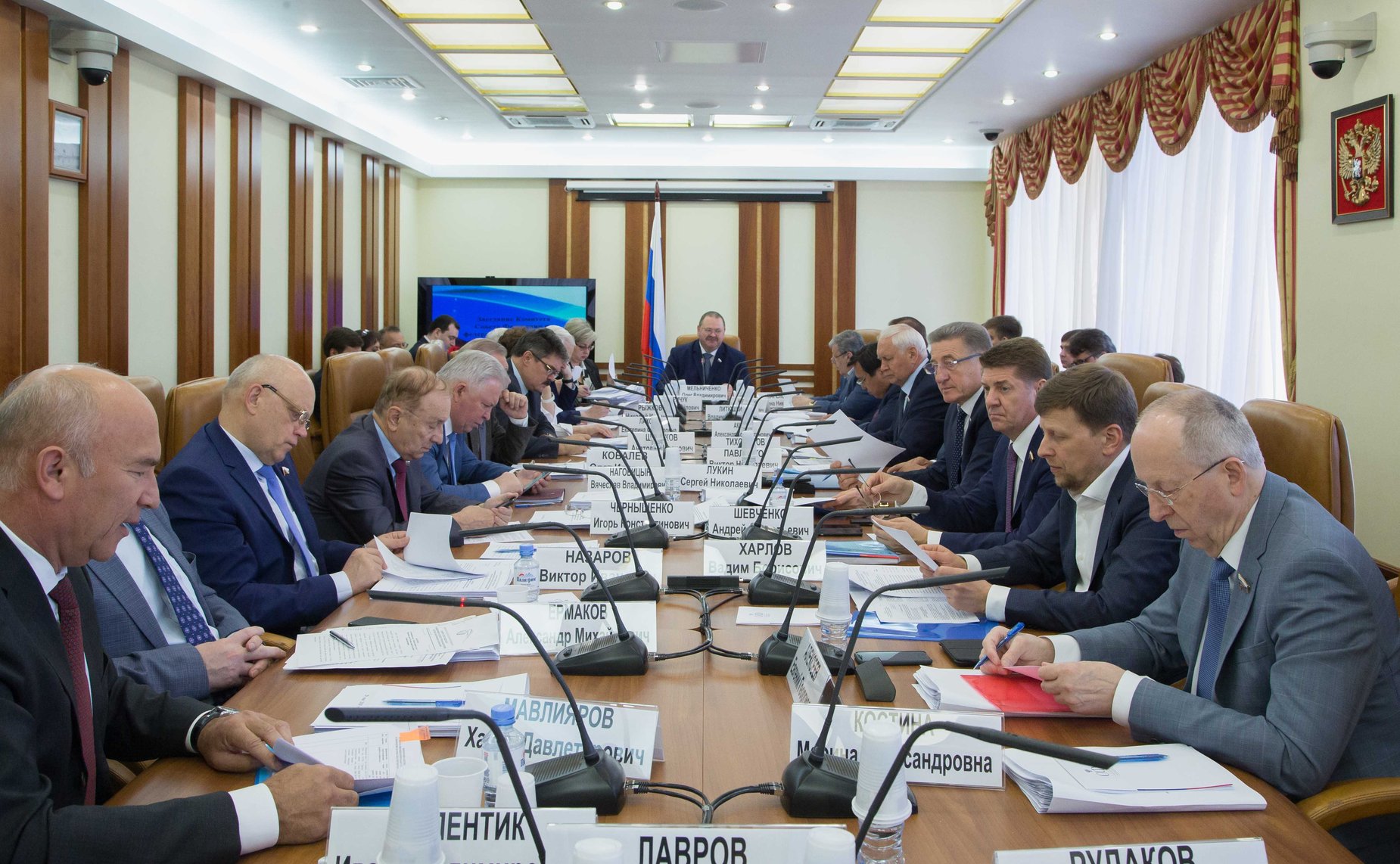 Заседание Комитета Совета Федерации по федеративному устройству, региональной политике, местному самоуправлению и делам Севера