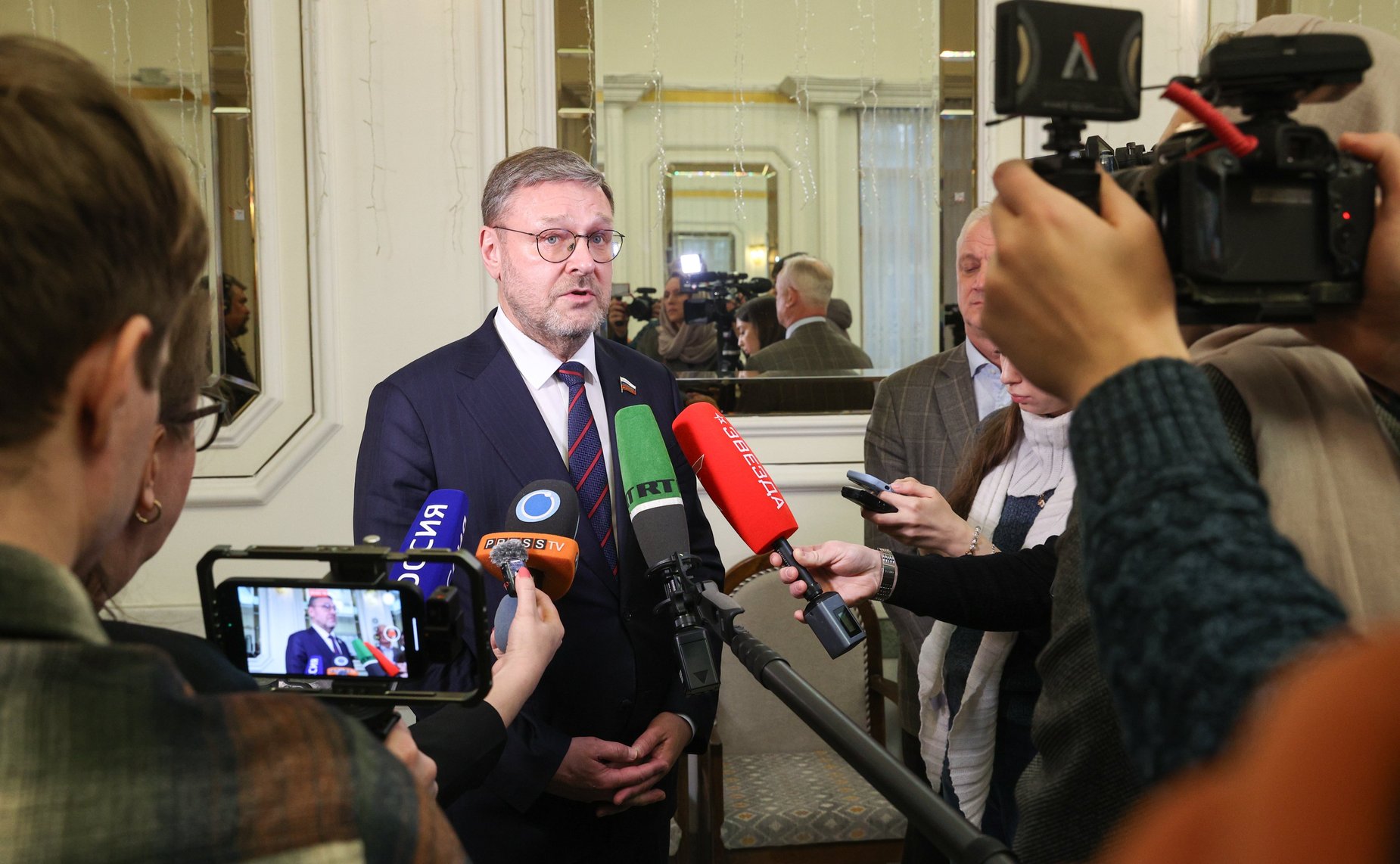 Заместитель Председателя Совета Федерации Константин Косачев