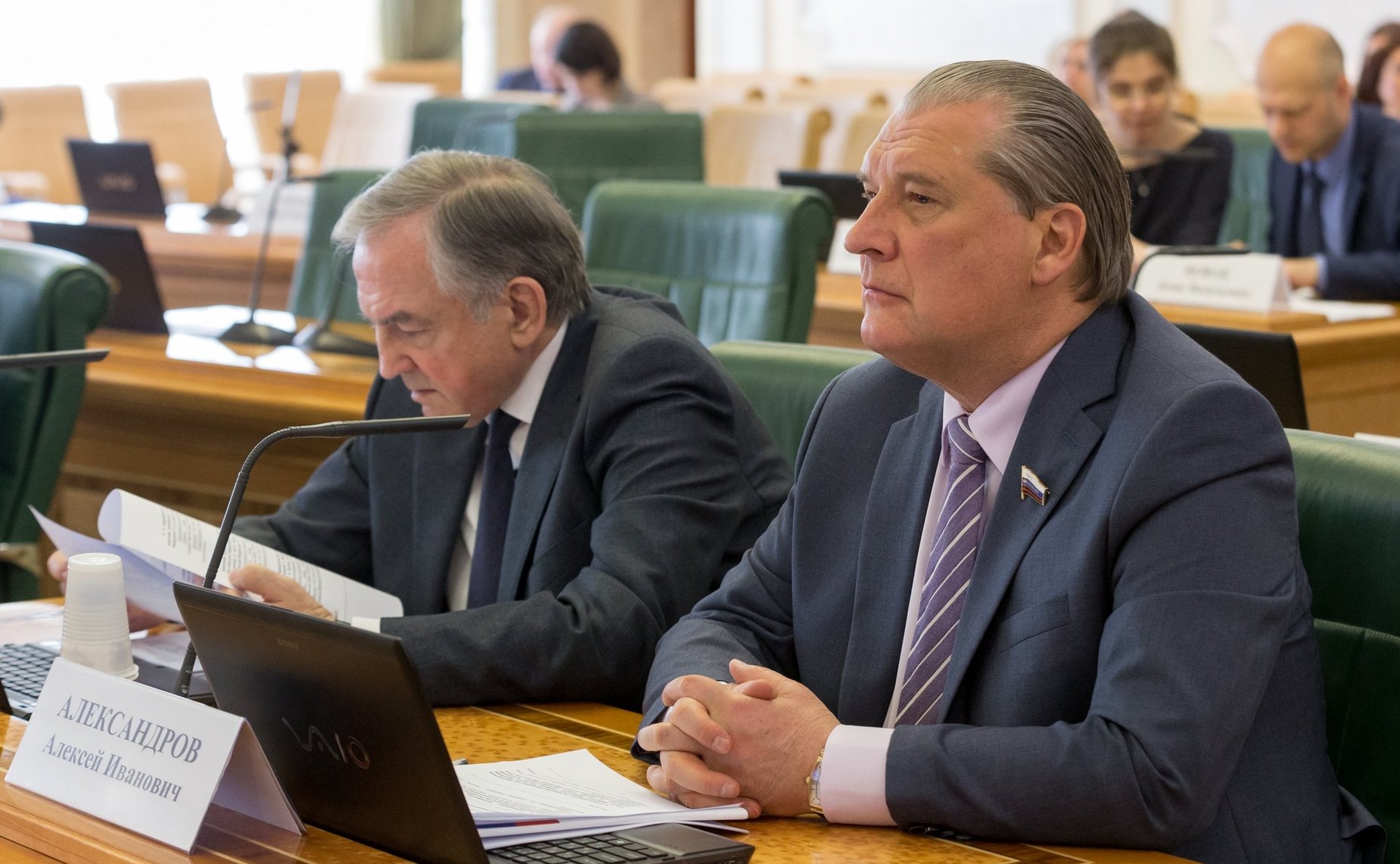 Ю. Бирюков и А. Александров