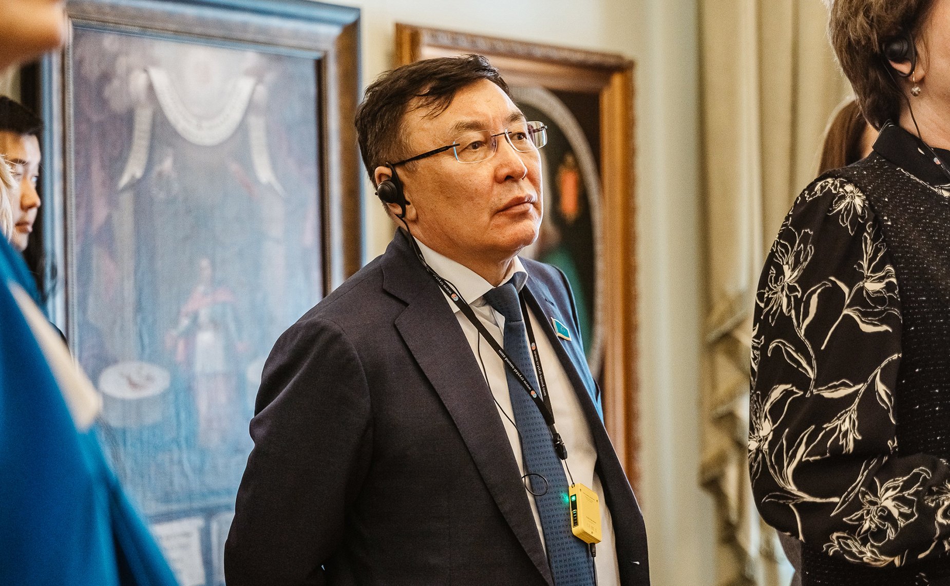 Участники 23-го заседания Комиссии по сотрудничеству между Советом Федерации и Сенатом Парламента Республики Казахстан посетили Тверской императорский путевой дворец