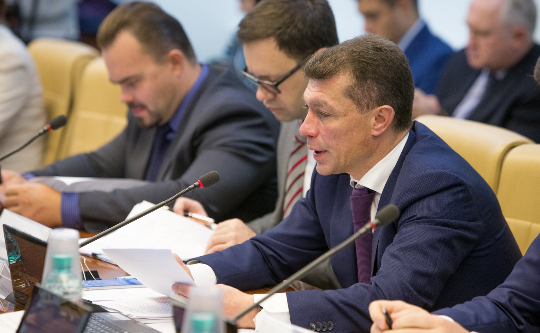 М. Топилин Расширенное заседание Комитета СФ по социальной политике