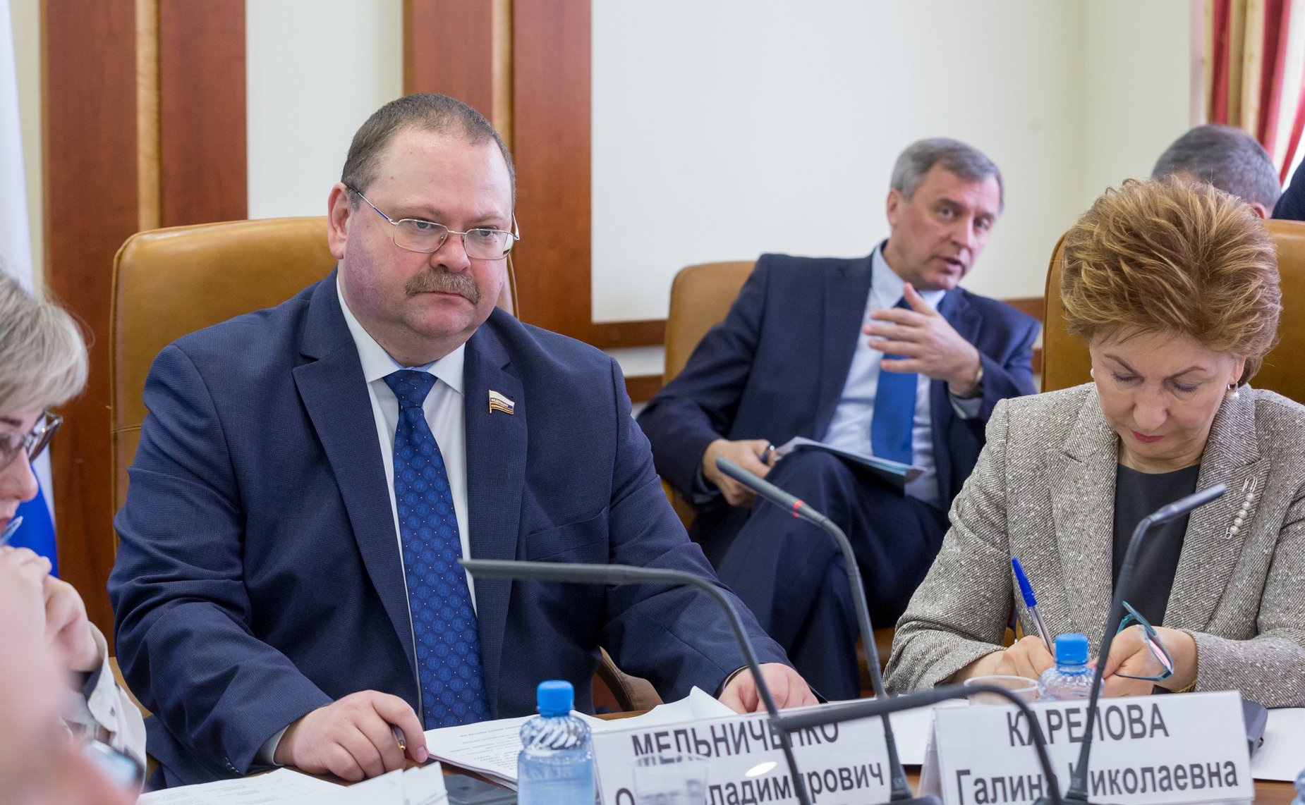 О. Мельниченко и Г. Карелова