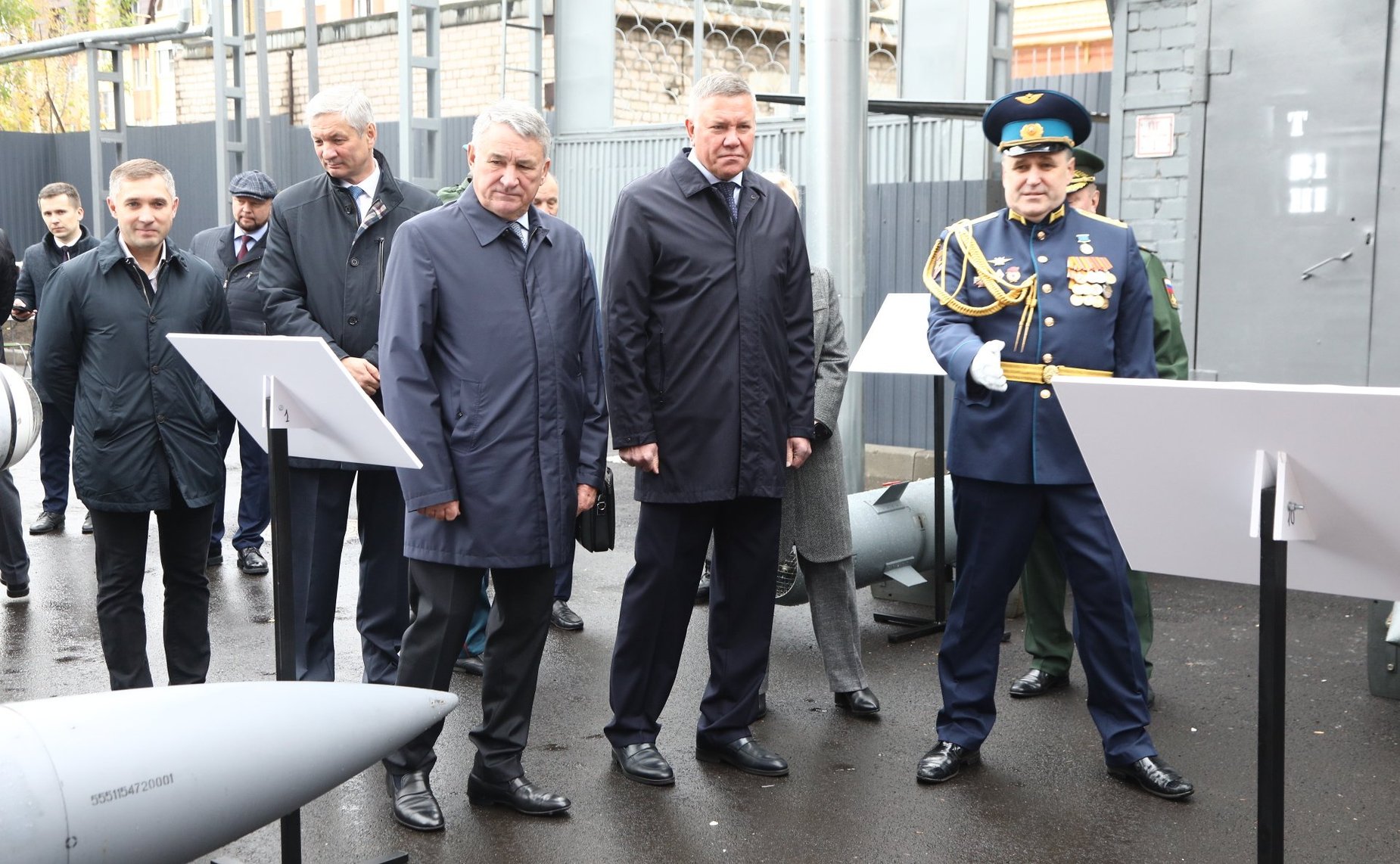 Заместитель Председателя СФ Юрий Воробьев и губернатором Вологодской области Олег Кувшинников приняли участие в торжественном открытии военного учебного центра