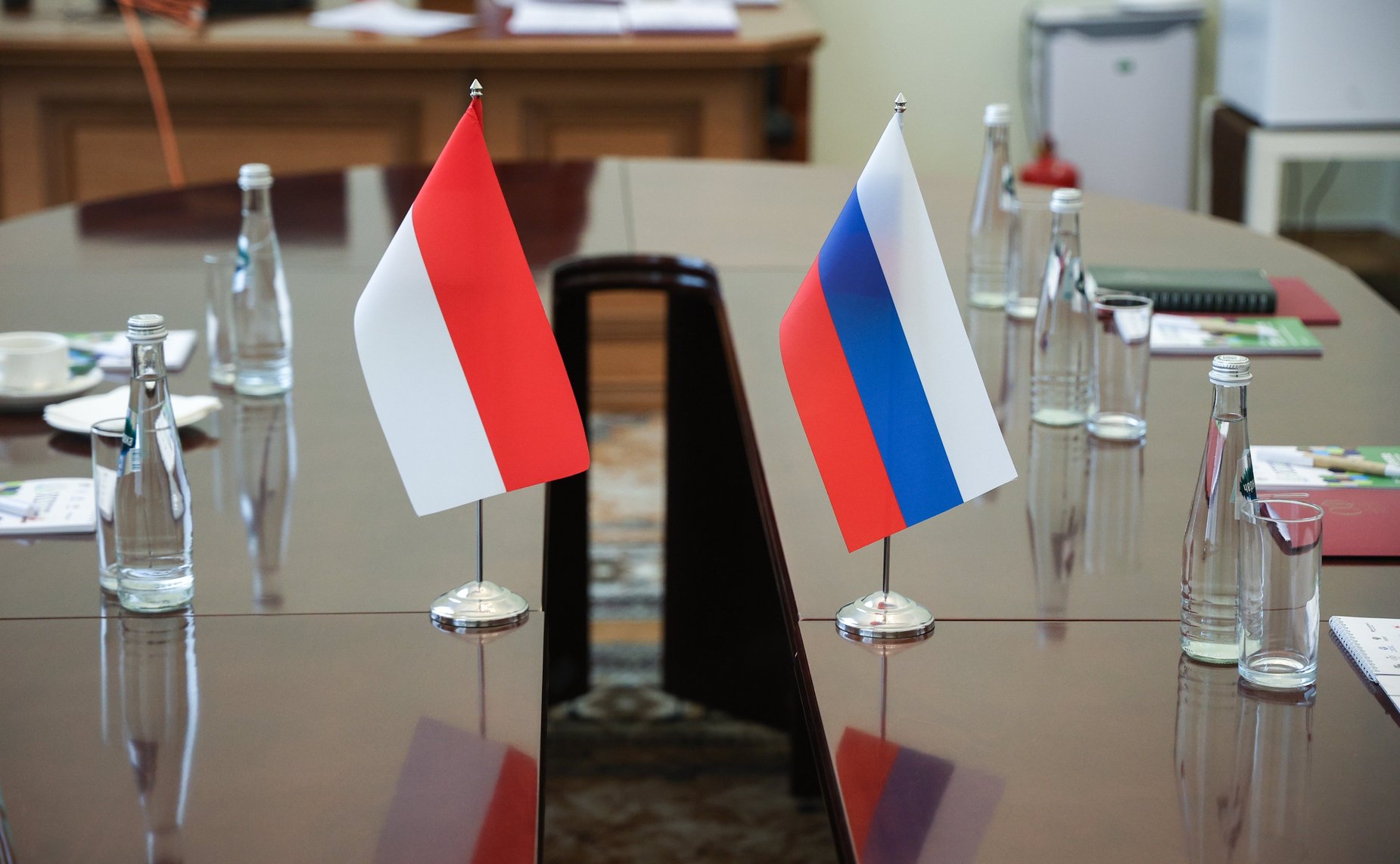 Встреча первого заместителя Председателя СФ Андрея Яцкина с заместителем председателя Народного консультативного конгресса Республики Индонезии