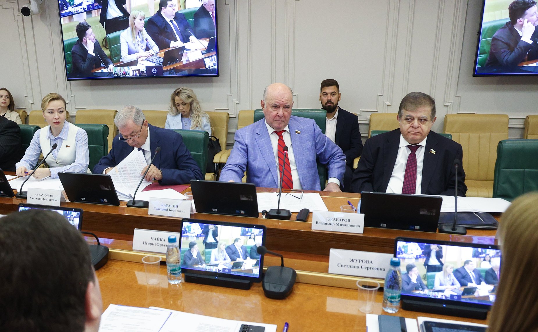 Совещание Комитета Совета Федерации по международным делам «Роль парламентской дипломатии в укреплении международных позиций Российской Федерации в современных геополитических условиях»