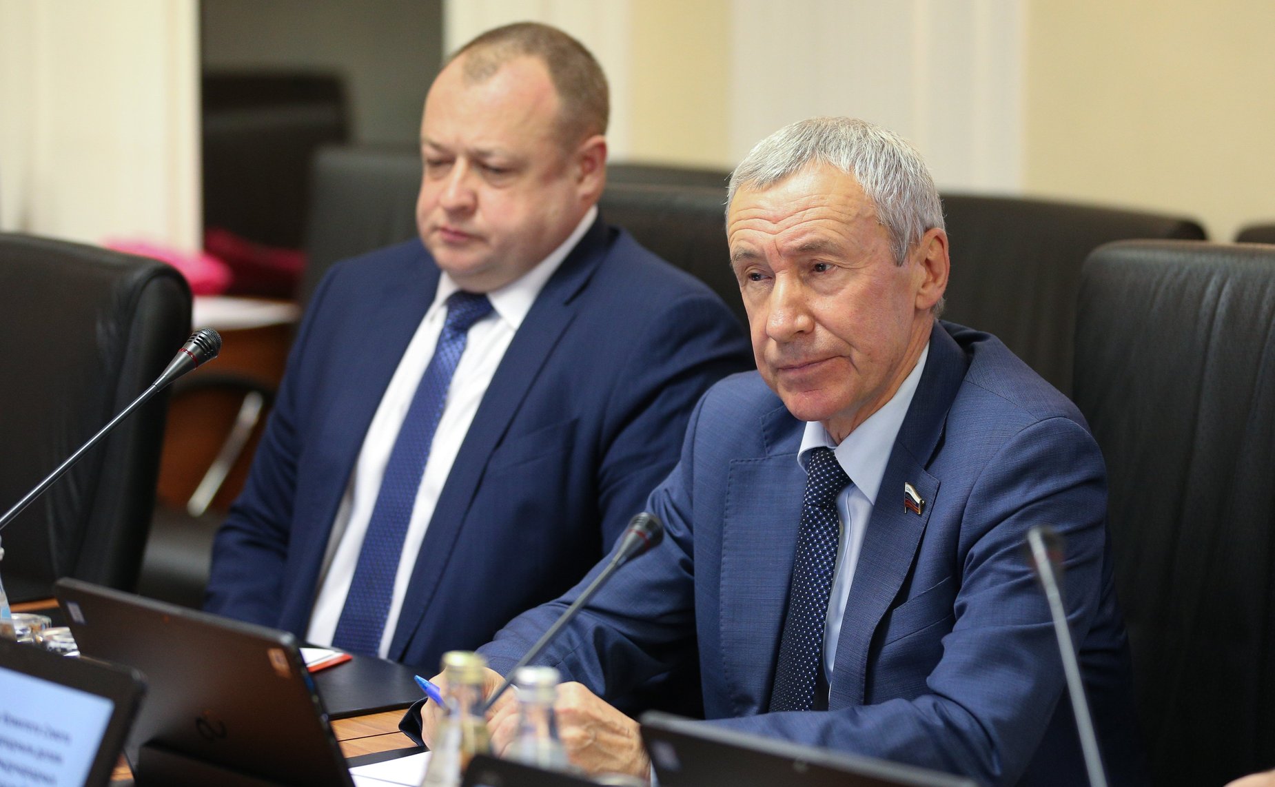 Встреча сенаторов РФ с группой международных наблюдателей от МПА СНГ на выборах депутатов ГД