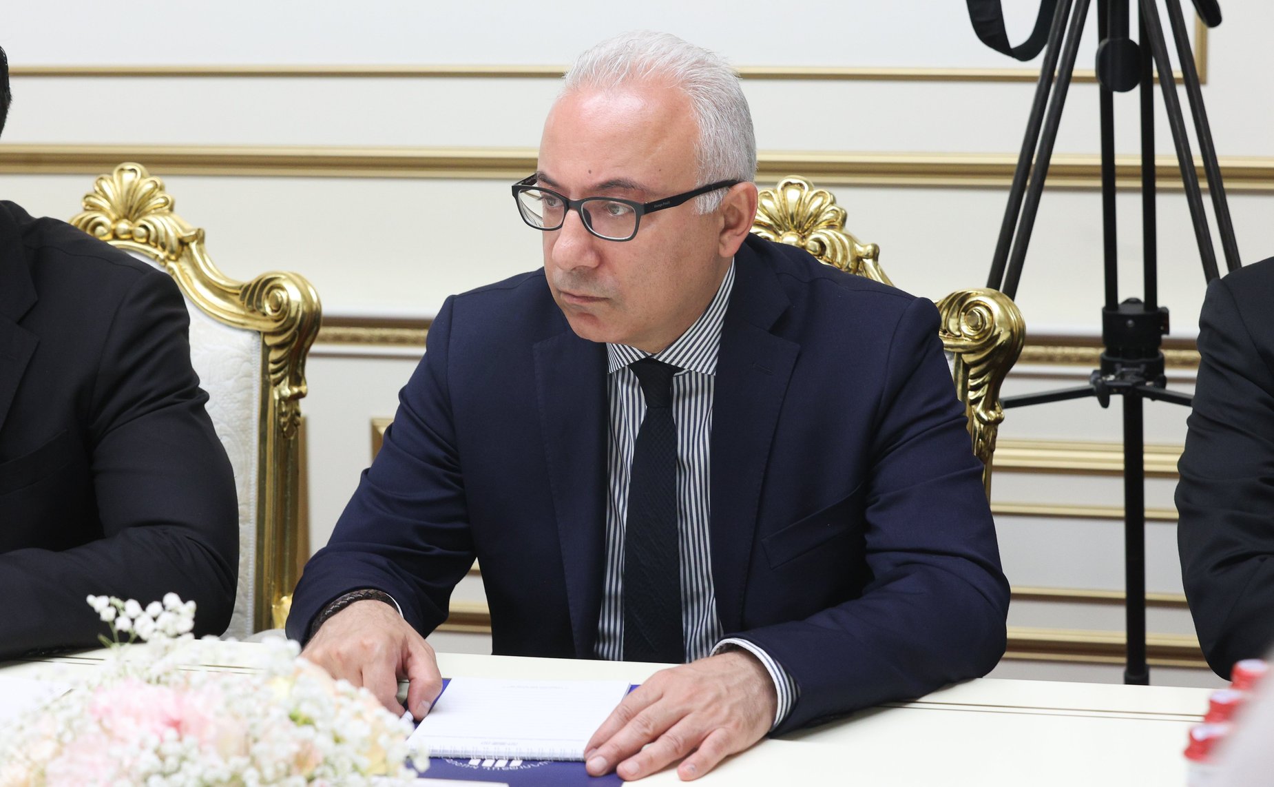 Встреча делегации Совета Федерации с Председателем Национального Собрания Республики Армения Аленом Симоняном