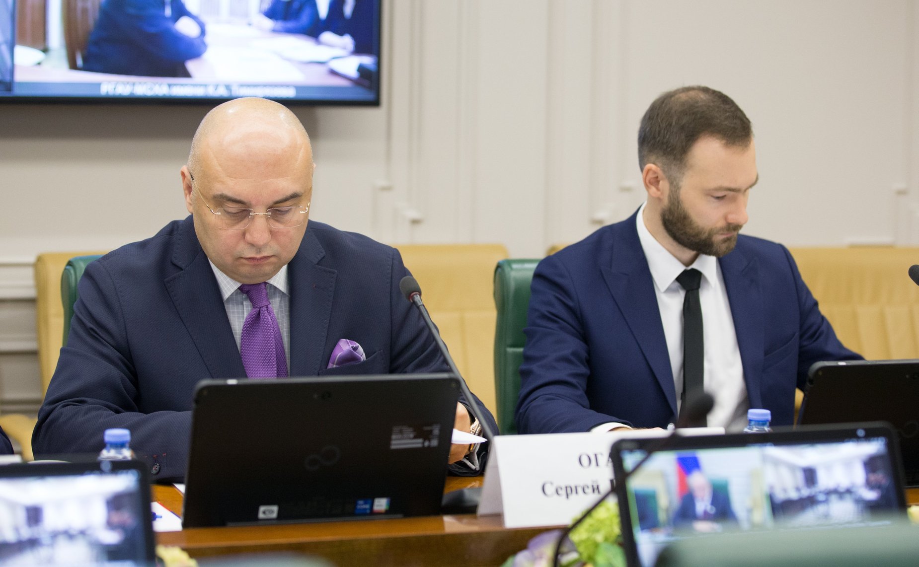 Совместное заседание Комитета СФ по аграрно-продовольственной политике и природопользованию с профильными комитетами Маджлиси милли Маджлиси Оли Республики Таджикистан