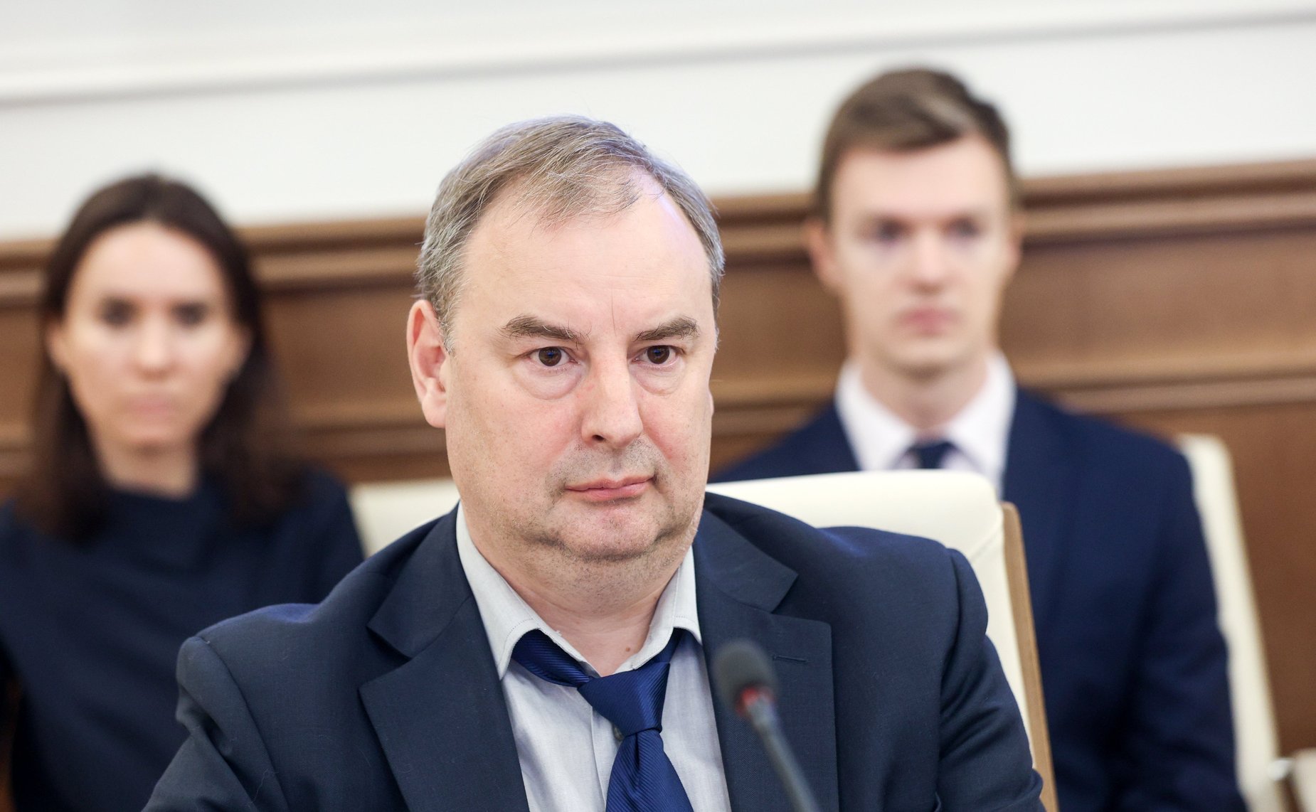 Председатель Комитета СФ по Регламенту и организации парламентской деятельности Вячеслав Тимченко провел встречу с Чрезвычайным и Полномочным Послом Иордании в России Халедом Шавабкой
