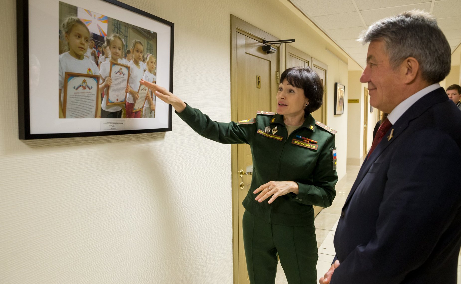 Открытие в Совете Федерации выставки «ЦСКА: прошлое, настоящее, будущее»