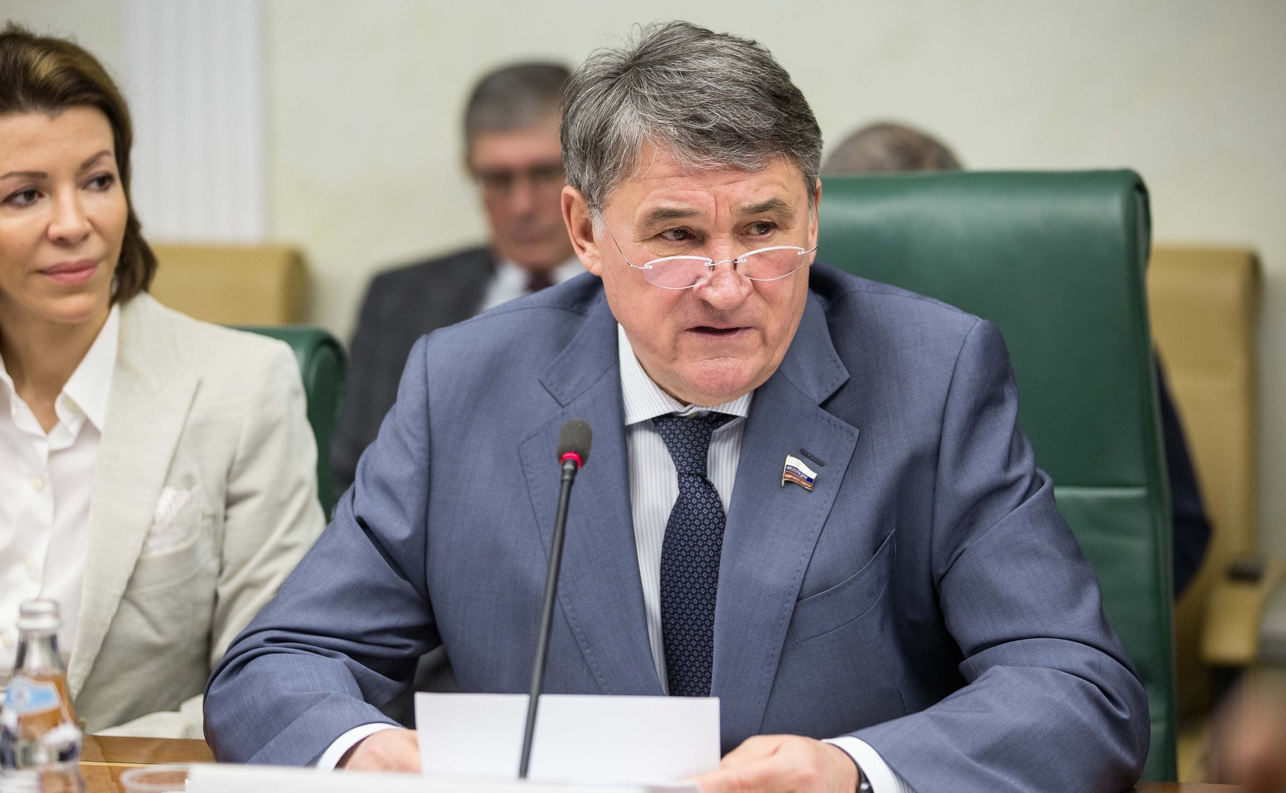 Ю. Воробьев Заседание Комитета общественной поддержки жителей Юго-Востока Украины