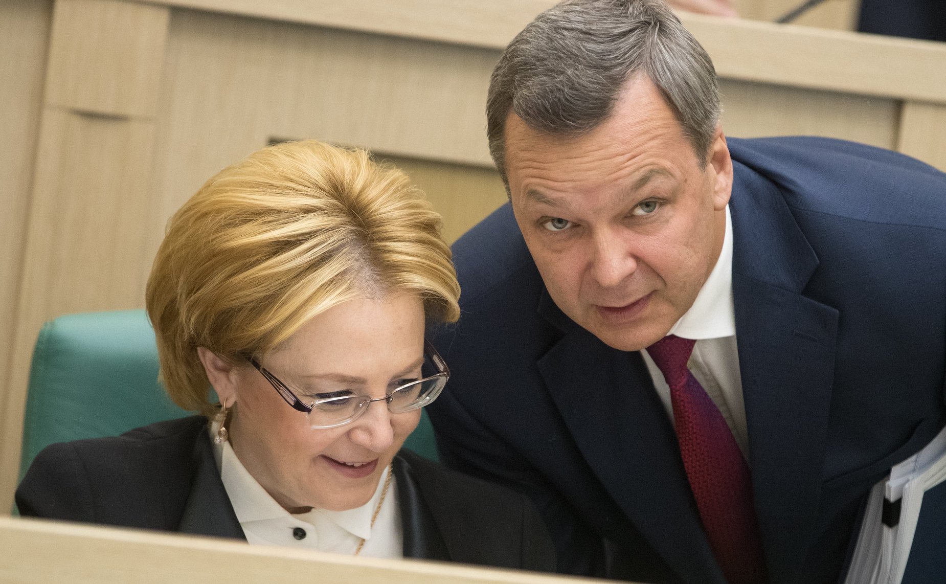 А. Яцкин и В. Скворцова