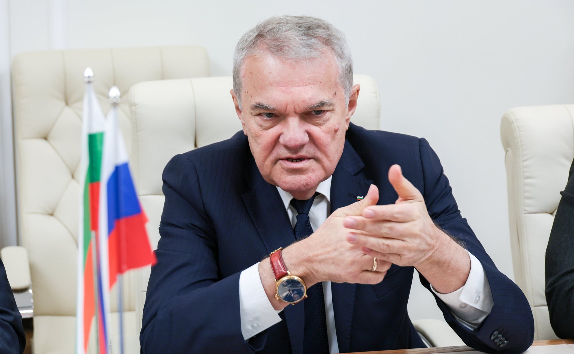 Встреча Василия Иконникова с политическими деятелями Республики Болгария