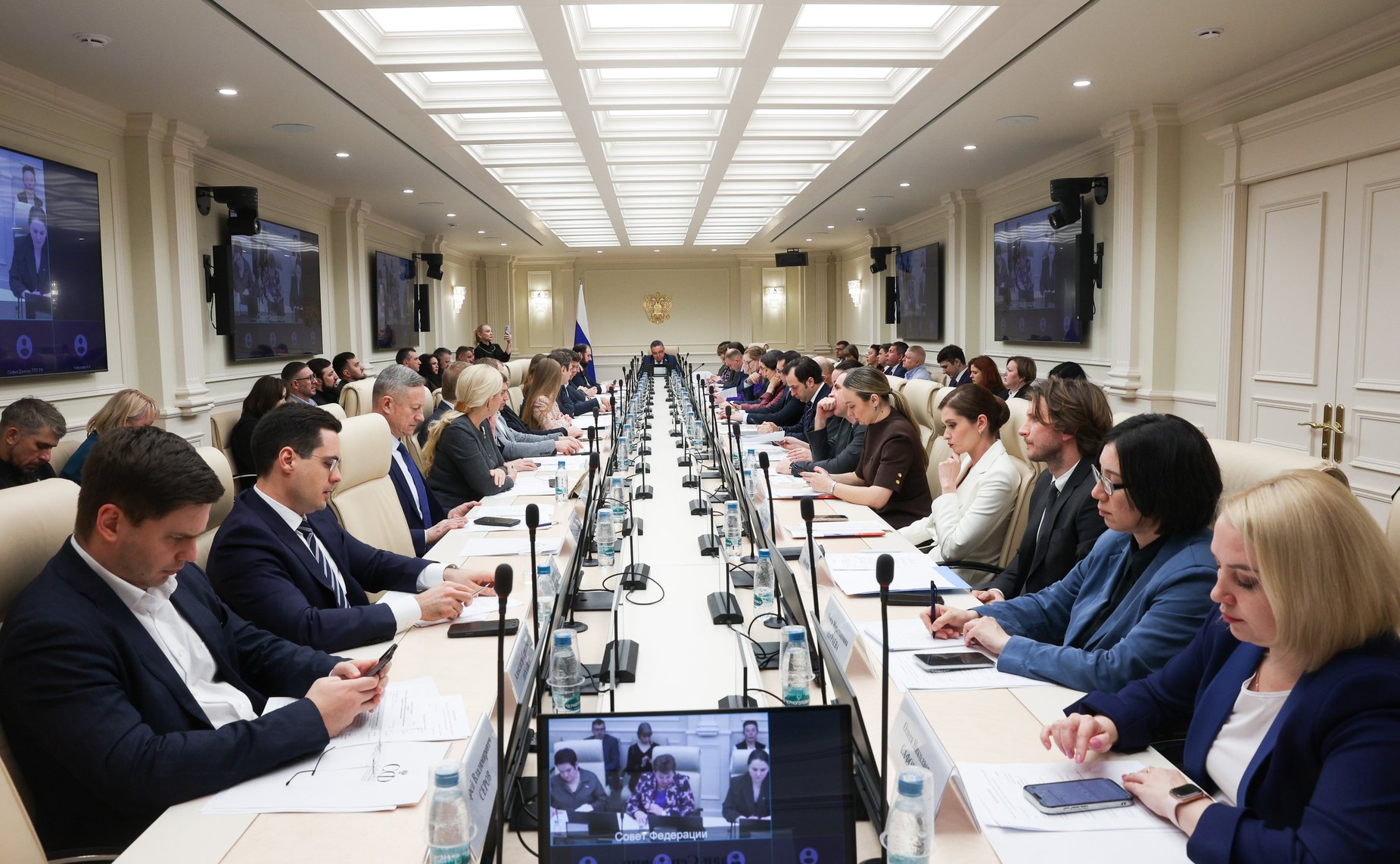 Совещание Комитета Совета Федерации по Регламенту и организации парламентской деятельности на тему «Социализация и последующее трудоустройство участников СВО в сфере ИТ»
