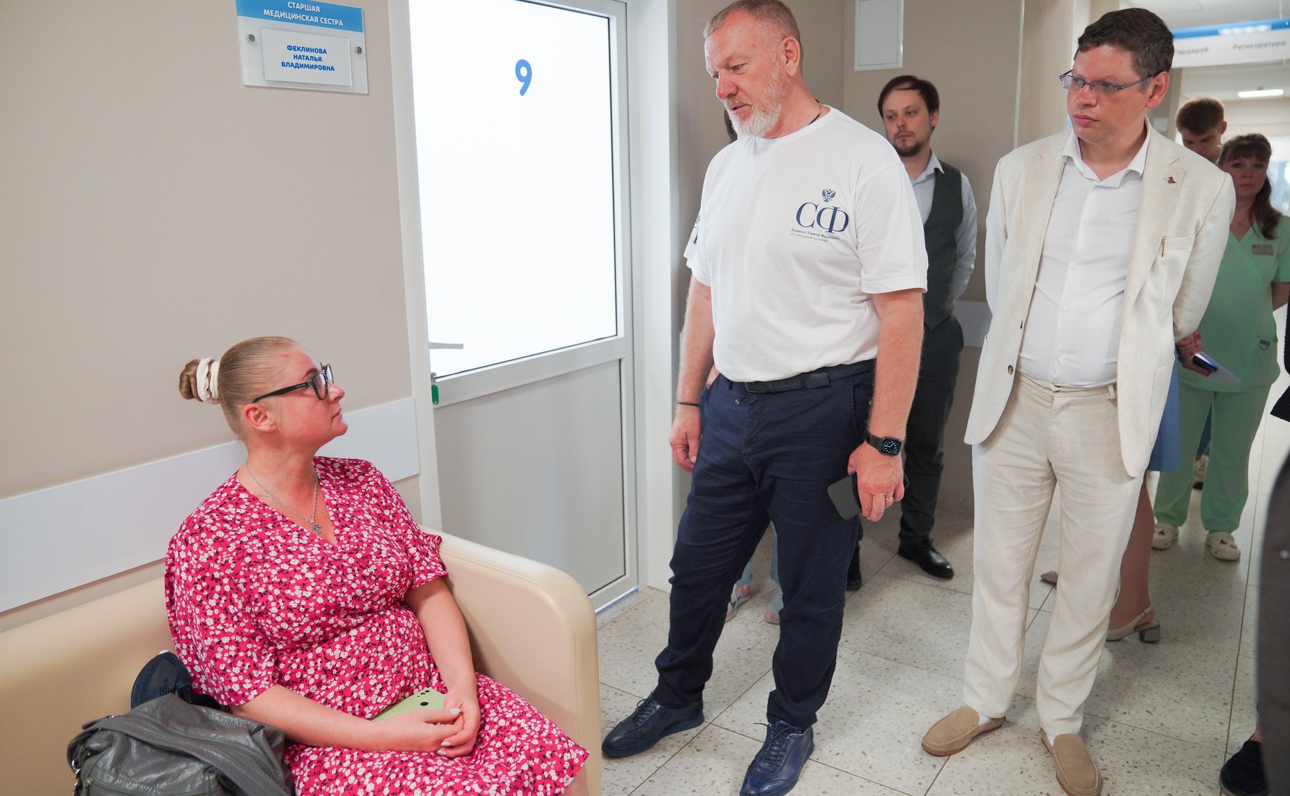 Сенаторы посетили Детский городской Консультативно-диагностический центр
