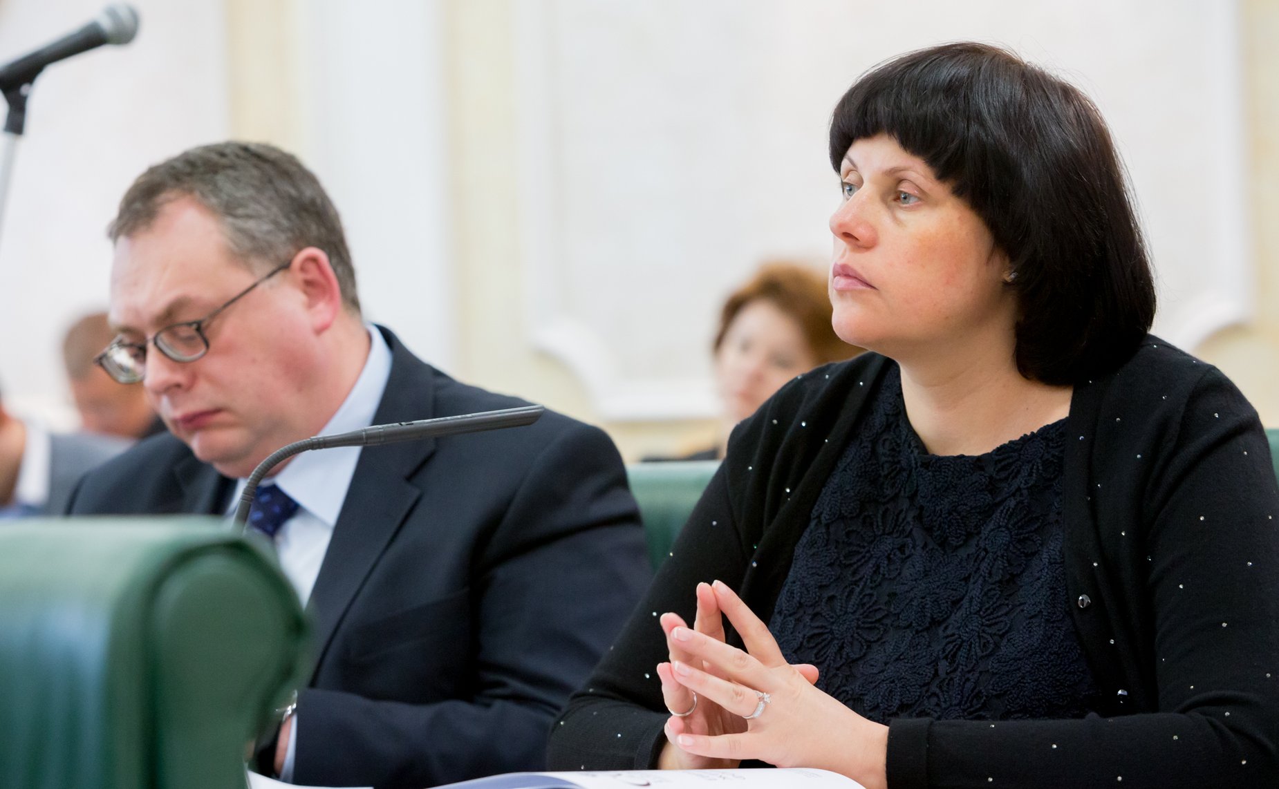 Заседание Оргкомитета Евразийского женского форума в Совете Федерации Афанасьева