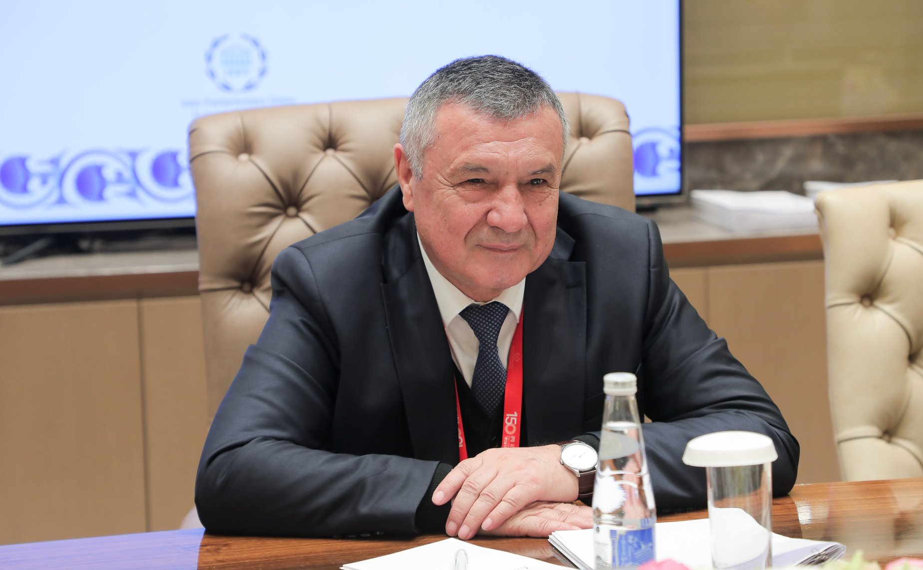 Председатель Совета Федерации Валентина Матвиенко провела встречу со Спикером Законодательной палаты Нуриддином Исмоиловым