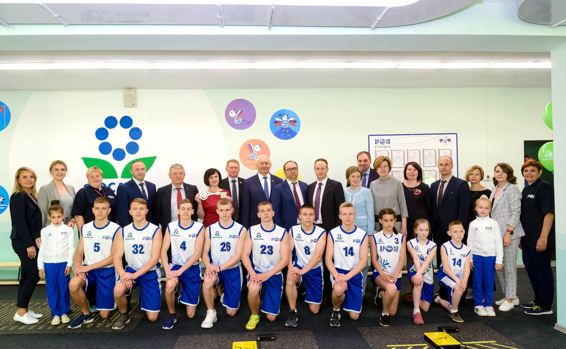 Открытие центра по подготовке и приемке норм физкультурно-спортивного комплекса «Готов к труду и обороне» при АНО «Дрозд — Череповец»