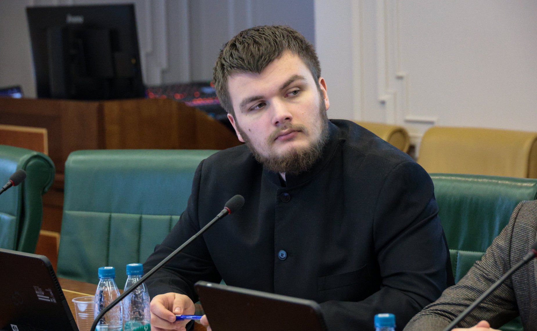 Встреча Ивана Новикова со студентами Российского государственного университета правосудия им. В.М. Лебедева