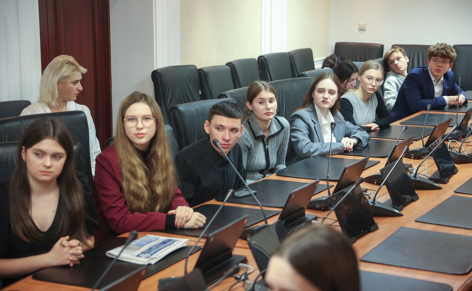 Рабочая встреча Олега Земцова со студентами и преподавателями Института экономики, управления и права ГАОУ ВО города Москвы «Московский городской педагогический университет»