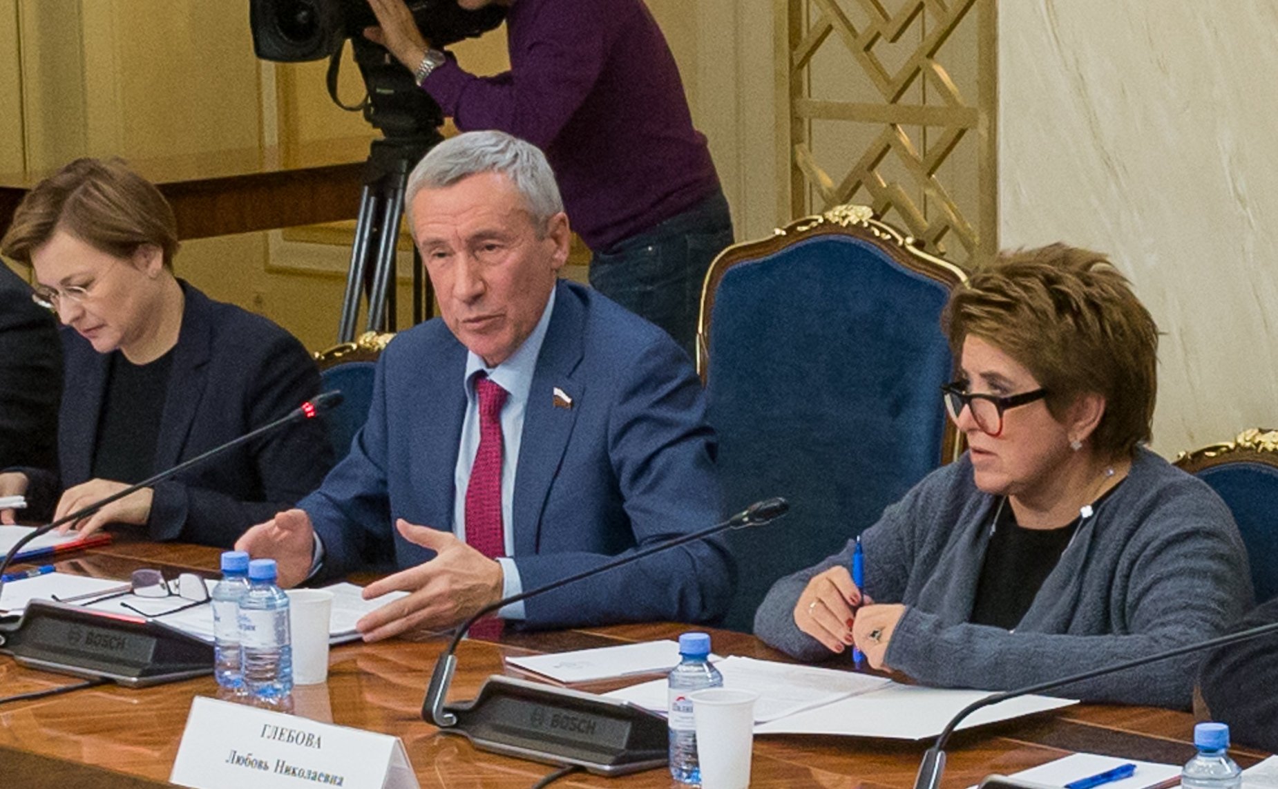 Заседание Временной комиссии СФ по защите государственного суверенитета и предотвращению вмешательства во внутренние дела РФ