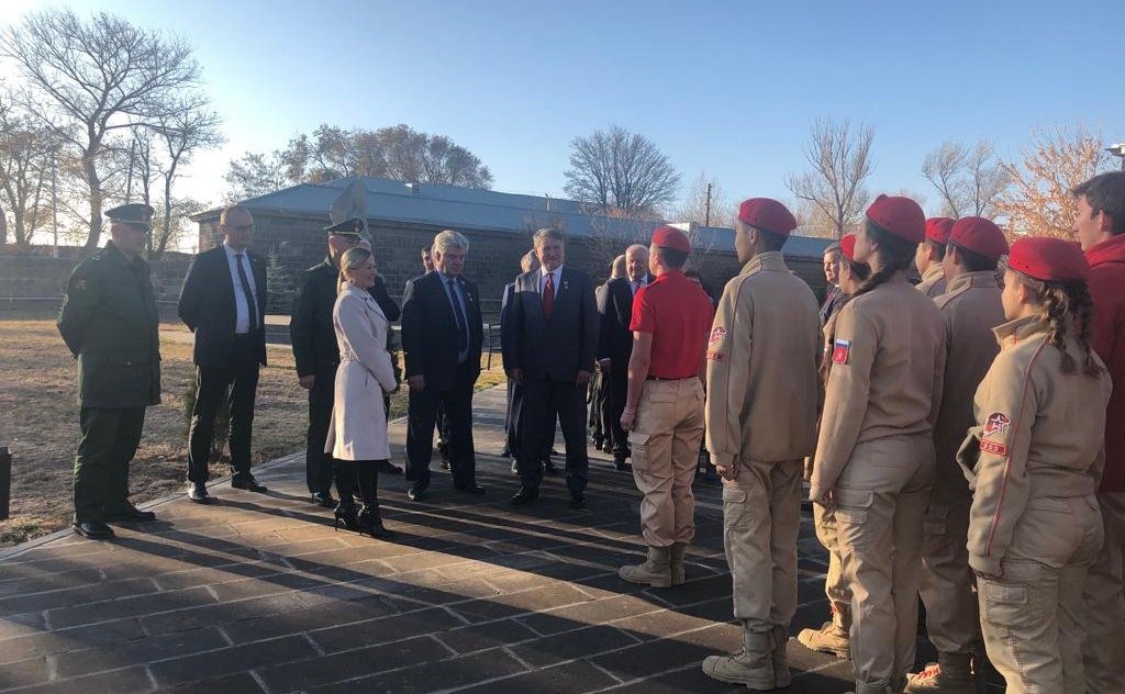 Ю. Воробьев во главе делегации Совета Федерации в Армении