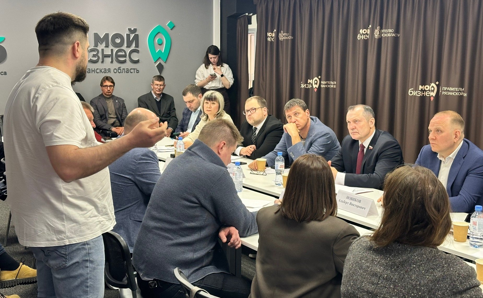 Игорь Мурог обсудил с рязанскими предпринимателями проблемы бизнеса для новых законодательных инициатив