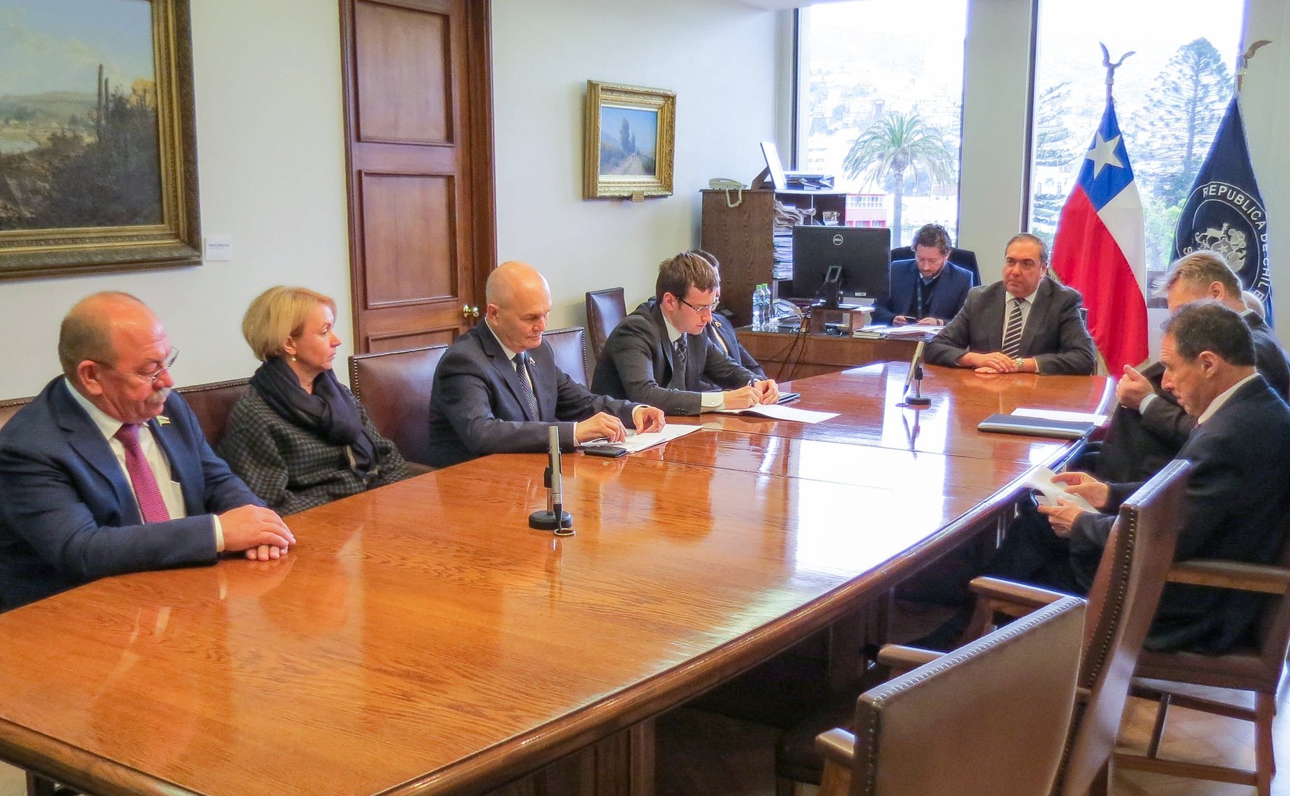 Визит делегации Комитета СФ по аграрно-продовольственной политике и природопользованию в Чили